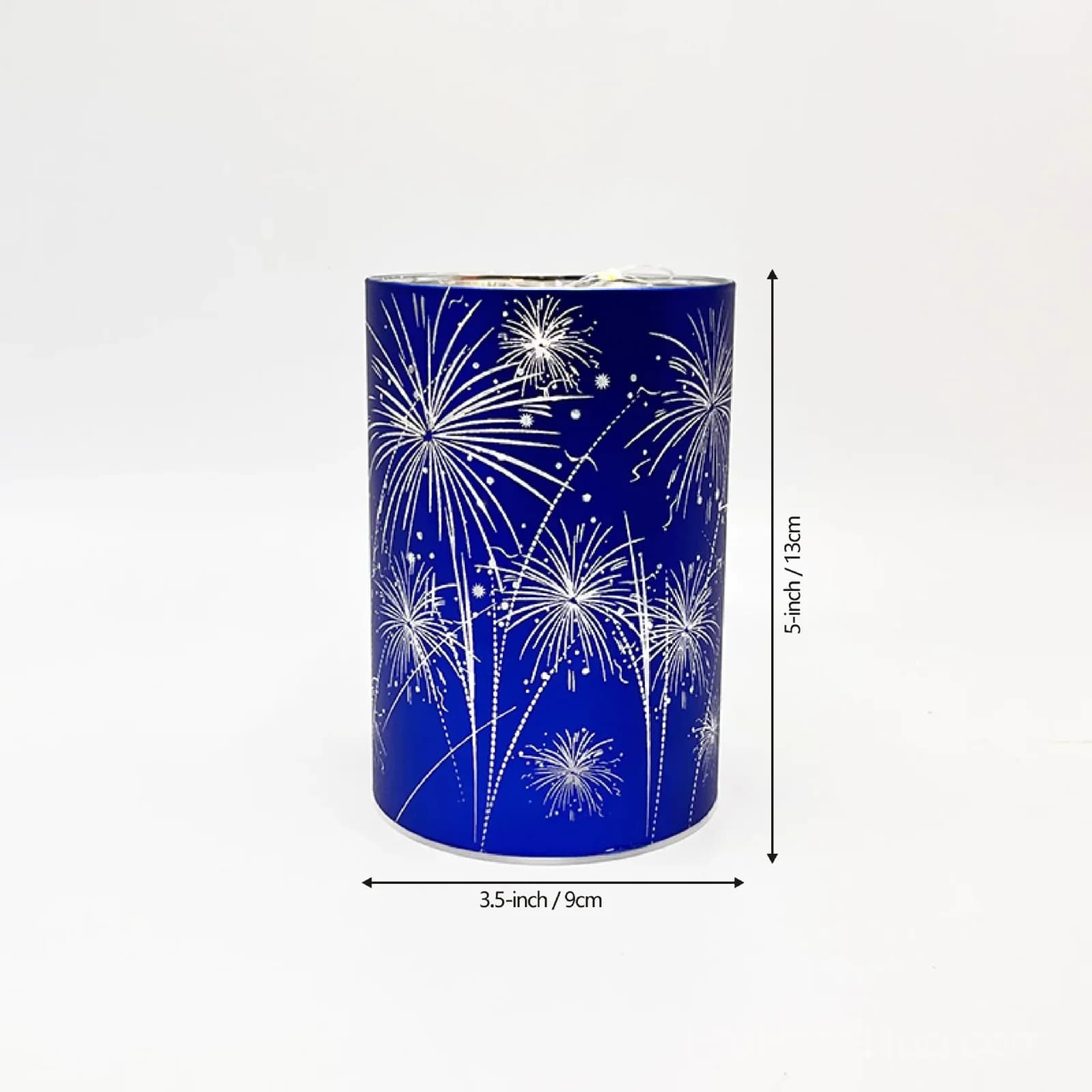 Patriotic Red, White & Blue Firework Lanterns - Premium Trio Set - View 1