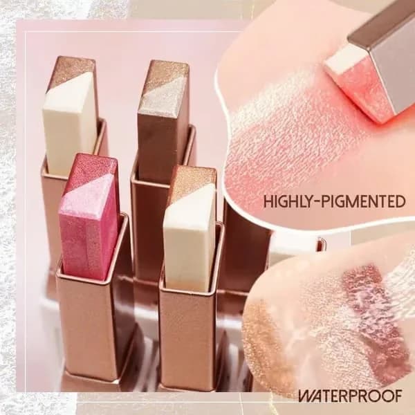 6-Piece Two-Color Eyeshadow Stick Set - View 3