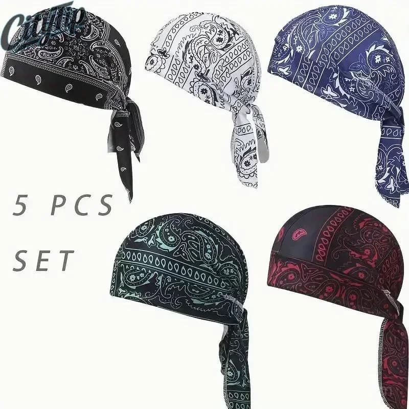 Paisley Cooling Headscarf Cap (2-Pack) - View 11