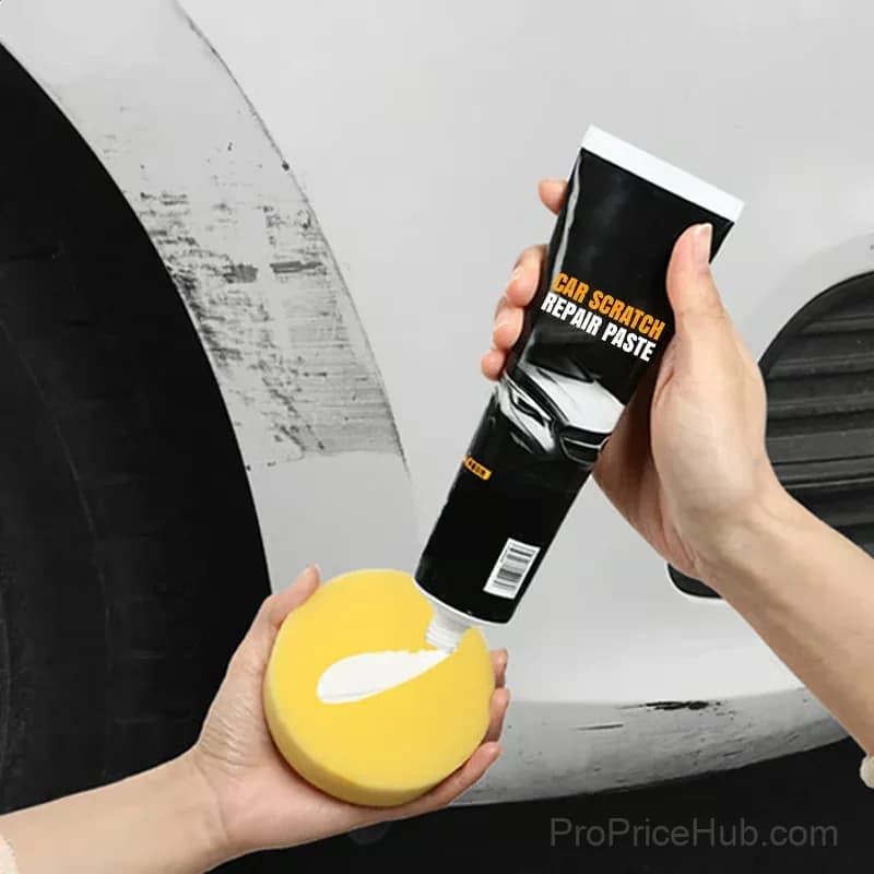 Car Scratch Repair Paste Kit with Sponge and Thick Towel - View 3