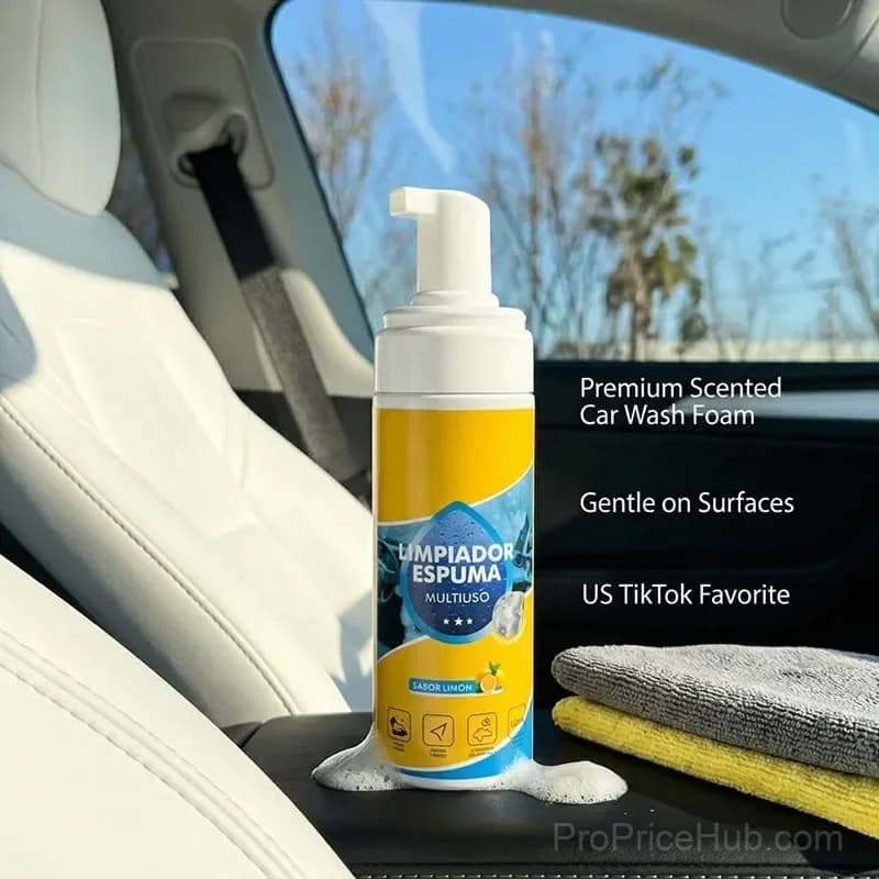4-in-1 Multi-Enzyme Foam Cleaner for Deep Cleaning Car, Kitchen, Bathroom & Sofa - View 4