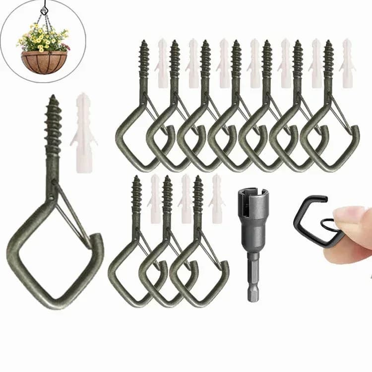 Square Snap Hanging Hooks - View 14