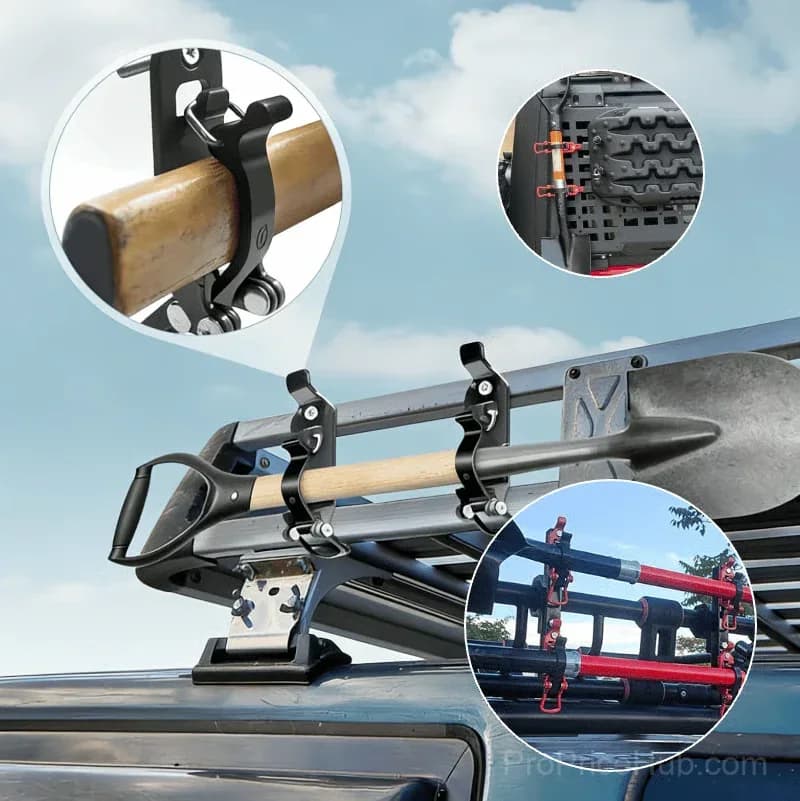 Heavy Duty Zinc Alloy Shovel Mount for Automotive - View 3