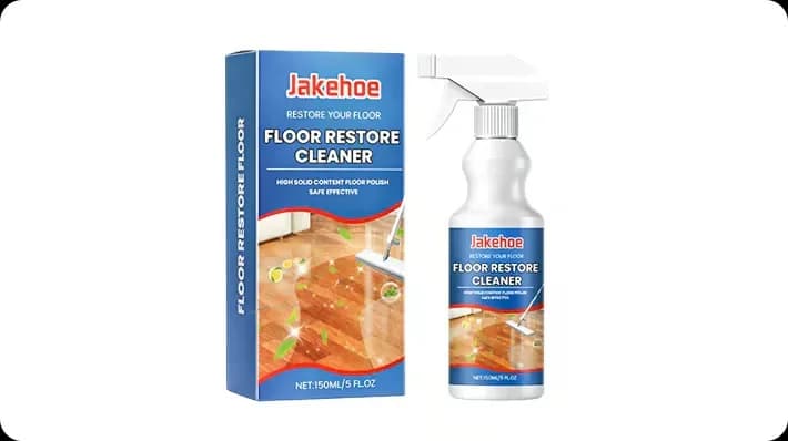 Instant Floor Renew High-Gloss Floor Polish Set with Nano Sponge - View 1