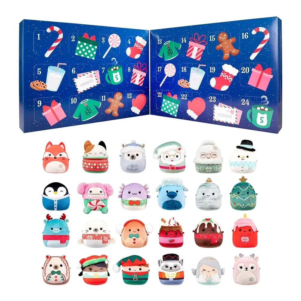 Squishmallows 24-Day Micromallows Holiday Advent Calendar - View 1