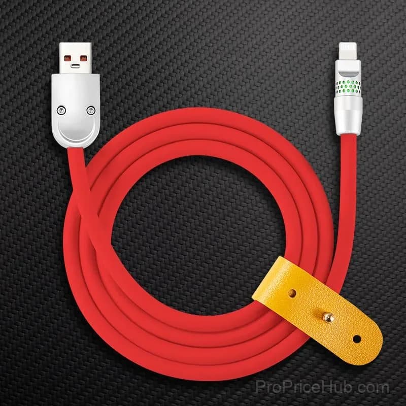 100W Fast Charging Cable with RGB Glow - View 26