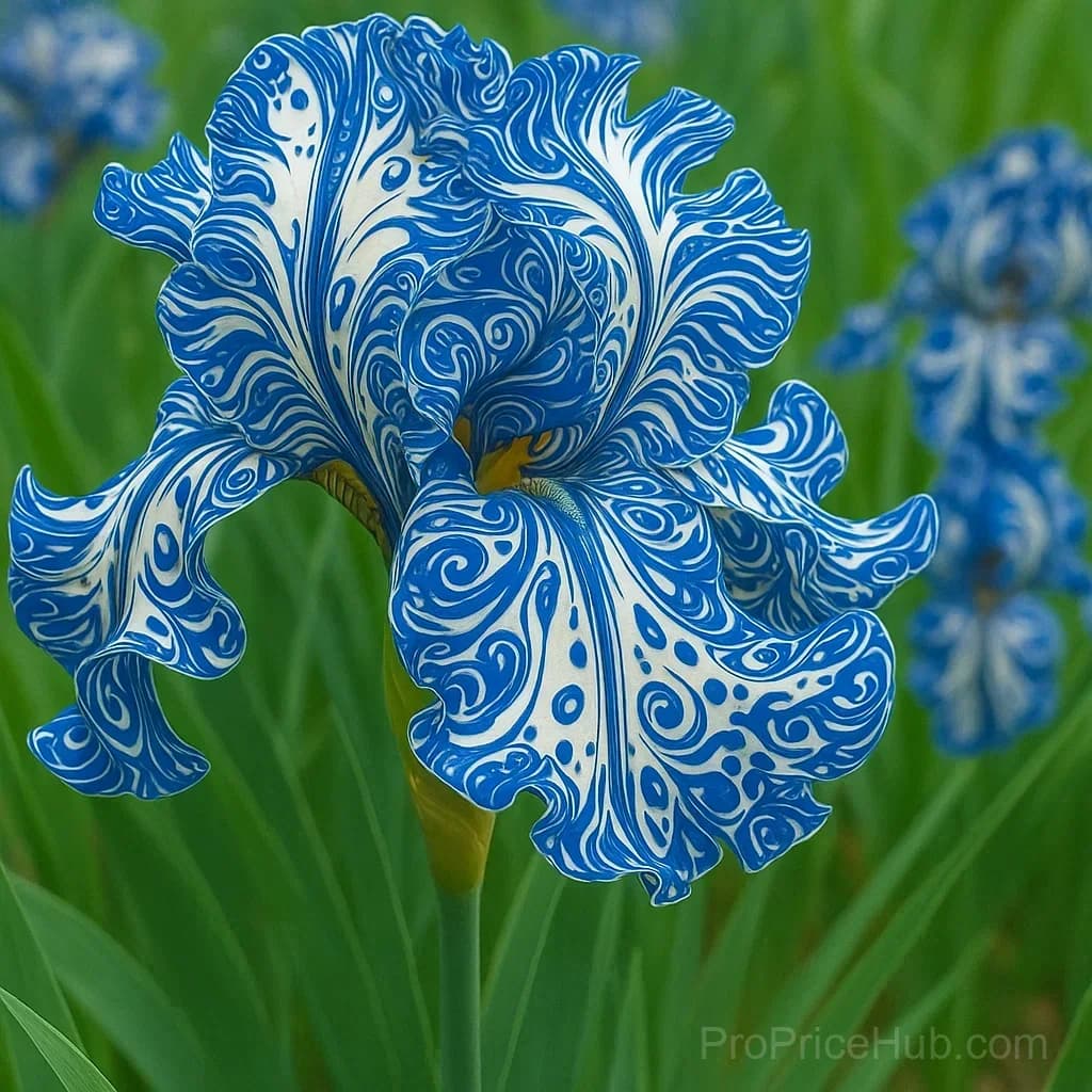 Signature Tall Bearded Iris – Premium Garden Bulbs - View 1