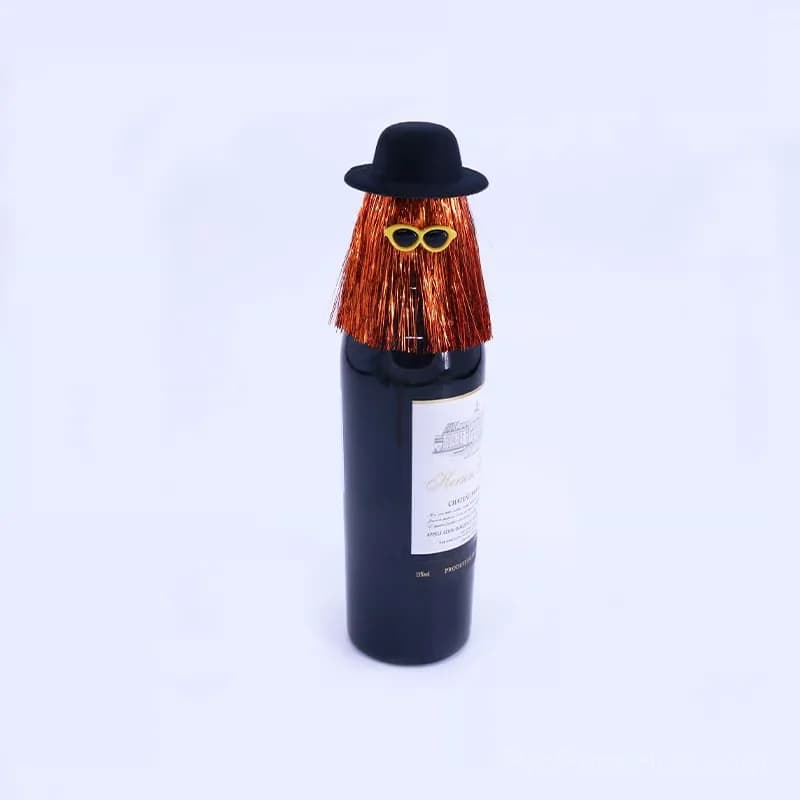 Purple Halloween Wine Bottle Cap Decoration Ornament - View 9