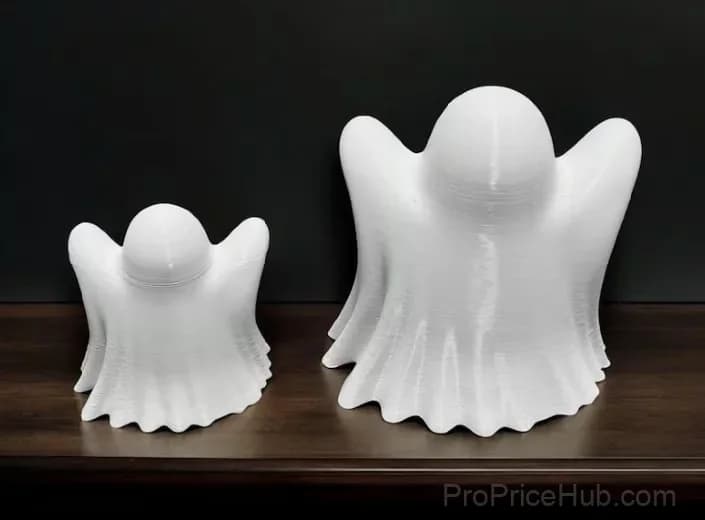 Halloween Ghost Decorations with Tea Lights - View 10