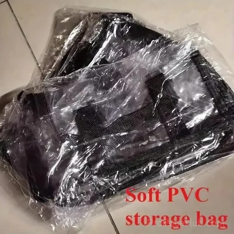 Large Clear Heavy Duty Storage Box with Hinged Lid - View 4