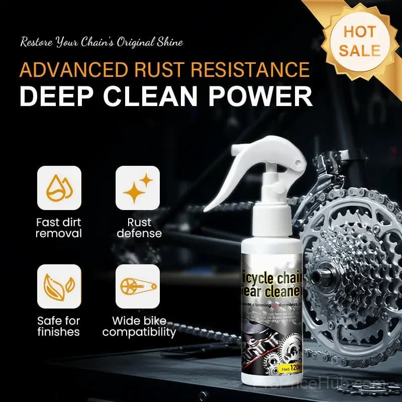 Deep-Cleaning Rust-Resistant Bicycle Chain Cleaner - View 1