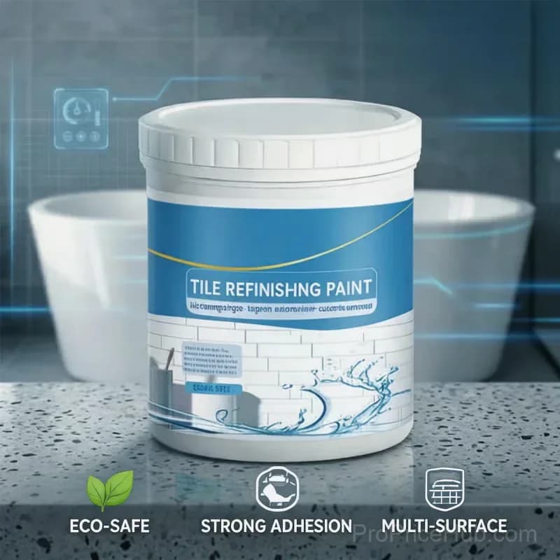 Tile & Tub Refinishing Paint Kit, Black, 100g (3.5 oz) - View 3