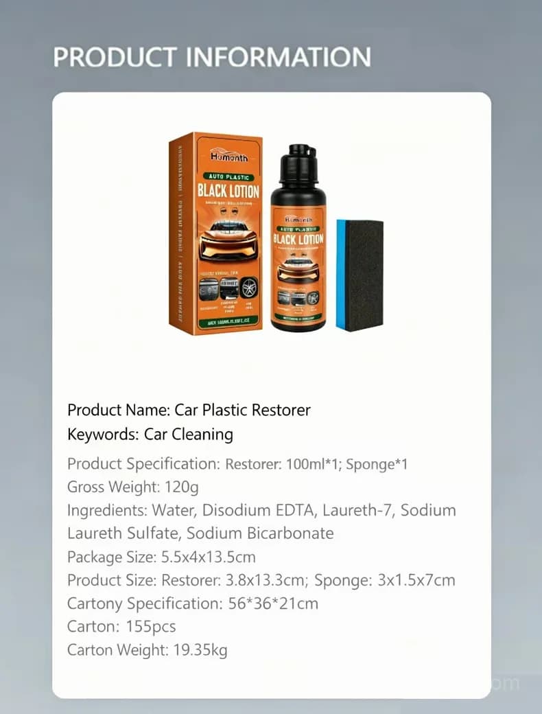 Automotive Plastic Restorer Kit, 1 Set - View 6