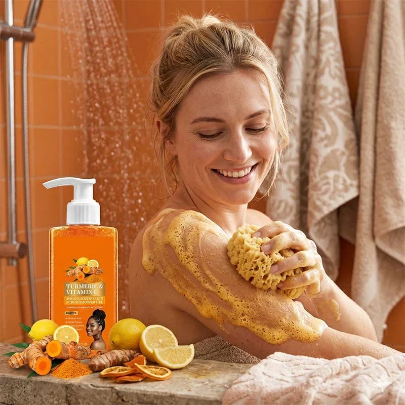 Turmeric Vitamin C Scrub Body Wash - View 2