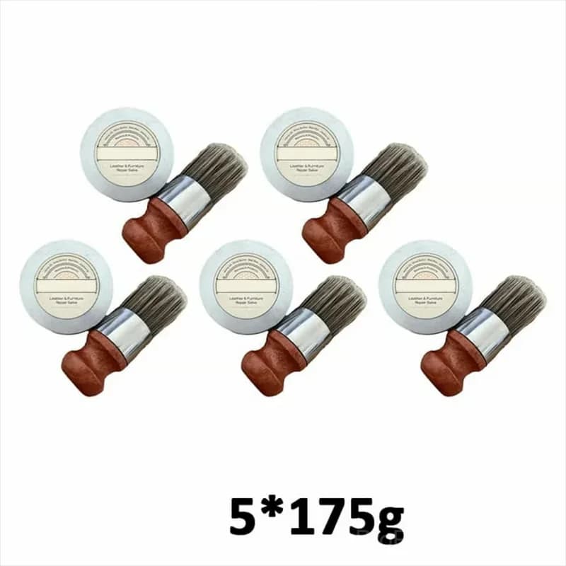 Leather Care Cream for Cleaning and Maintenance, 1 Set - View 2