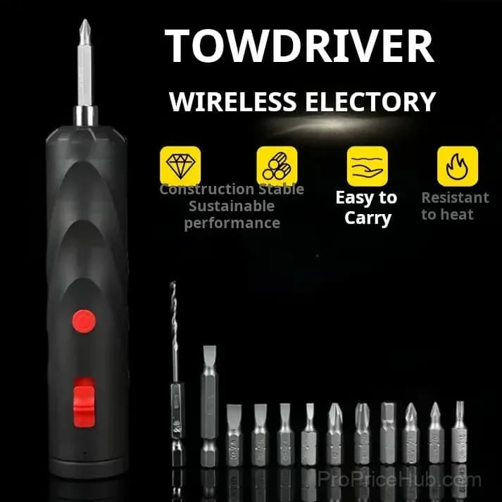 Cordless Electric Screwdriver Hand Tool, 1-Pack - View 1