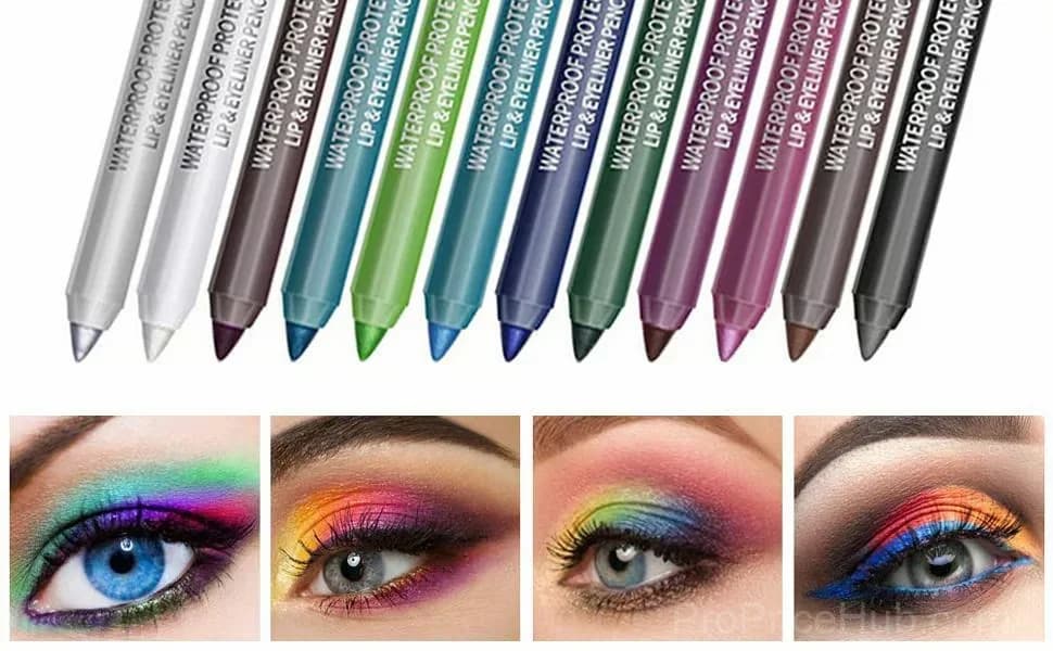 Waterproof Long Lasting Eyeliner Pencil - 01 - View 17