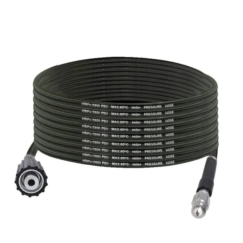 Triple-Layer Burst-Proof PVC & Stainless Steel Hose with Universal Connector - View 1