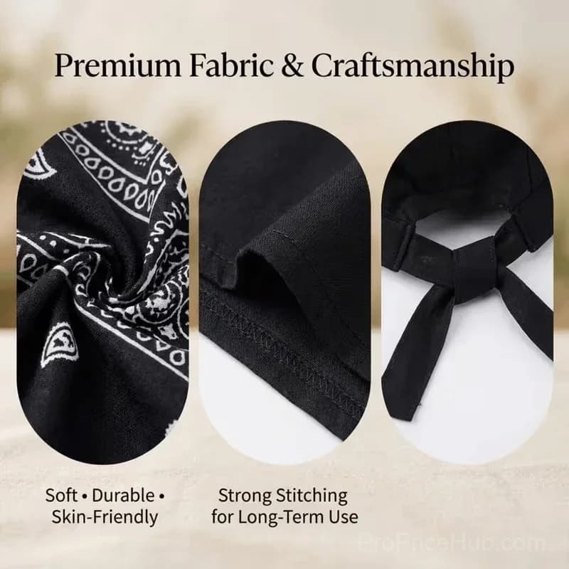 Paisley Cooling Headscarf Cap (2-Pack) - View 4
