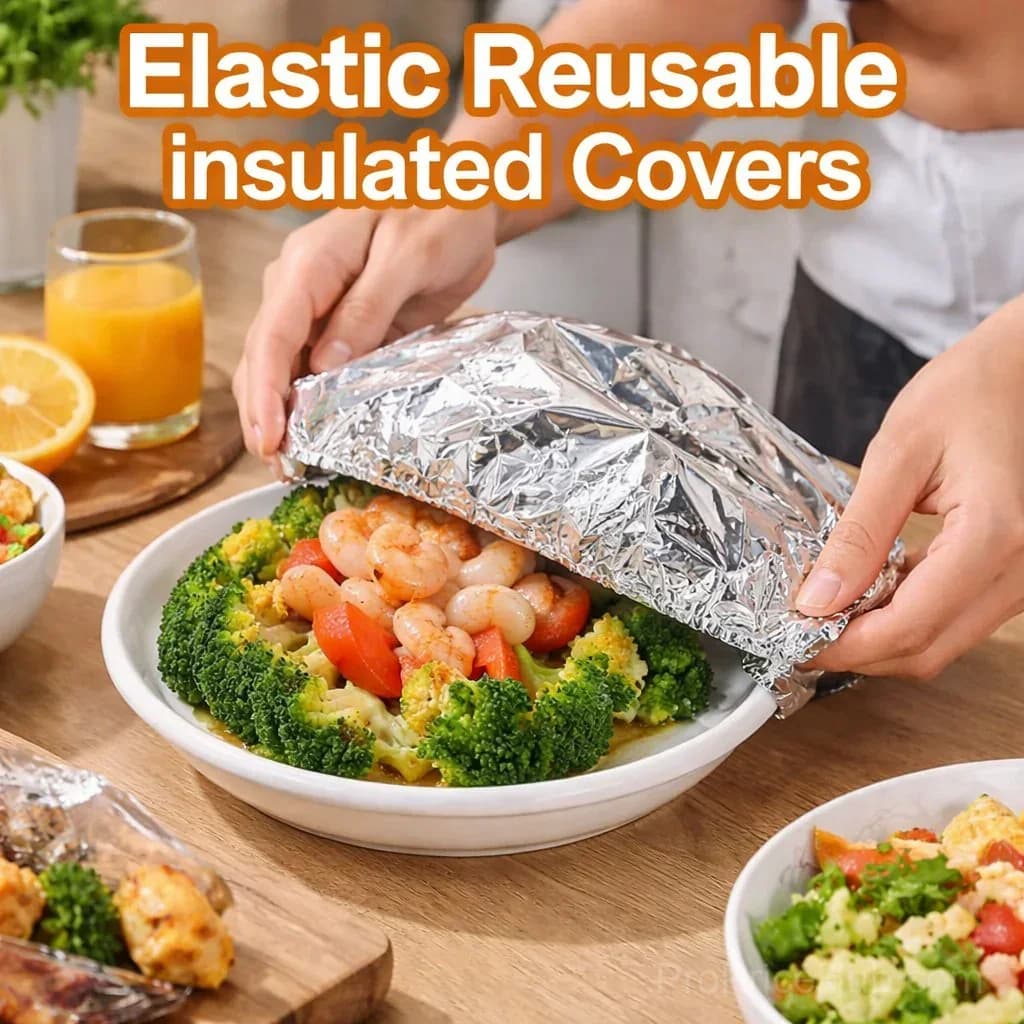 Aluminum Foil Heat Shield Covers - No Plastic - View 8