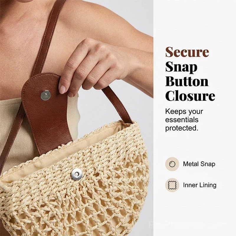 Woven Crossbody Bag for Women - View 4