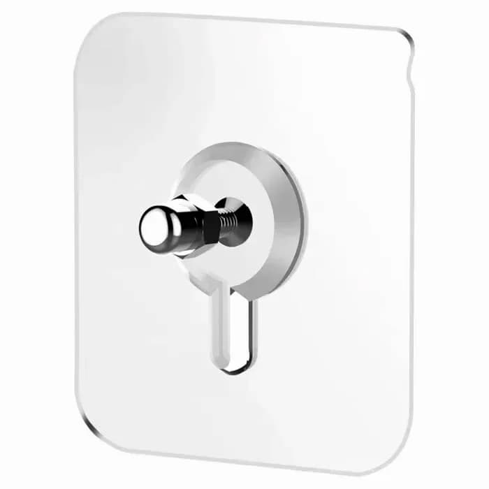 No-Drill Screw Stickers - Wall Adhesive Hooks, 10 Pack - View 1