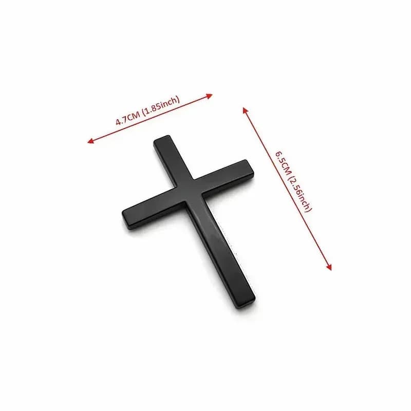 Christian Cross Sticker - View 4