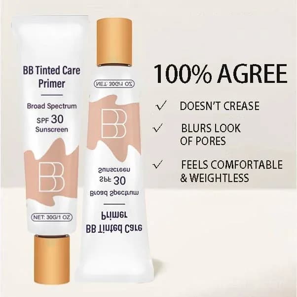 Moisturizing BB Cream Concealer SPF 30+ with Brush - View 6
