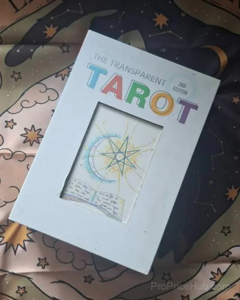 Mystical Transparent Tarot Deck – Updated 2nd Edition - View 1