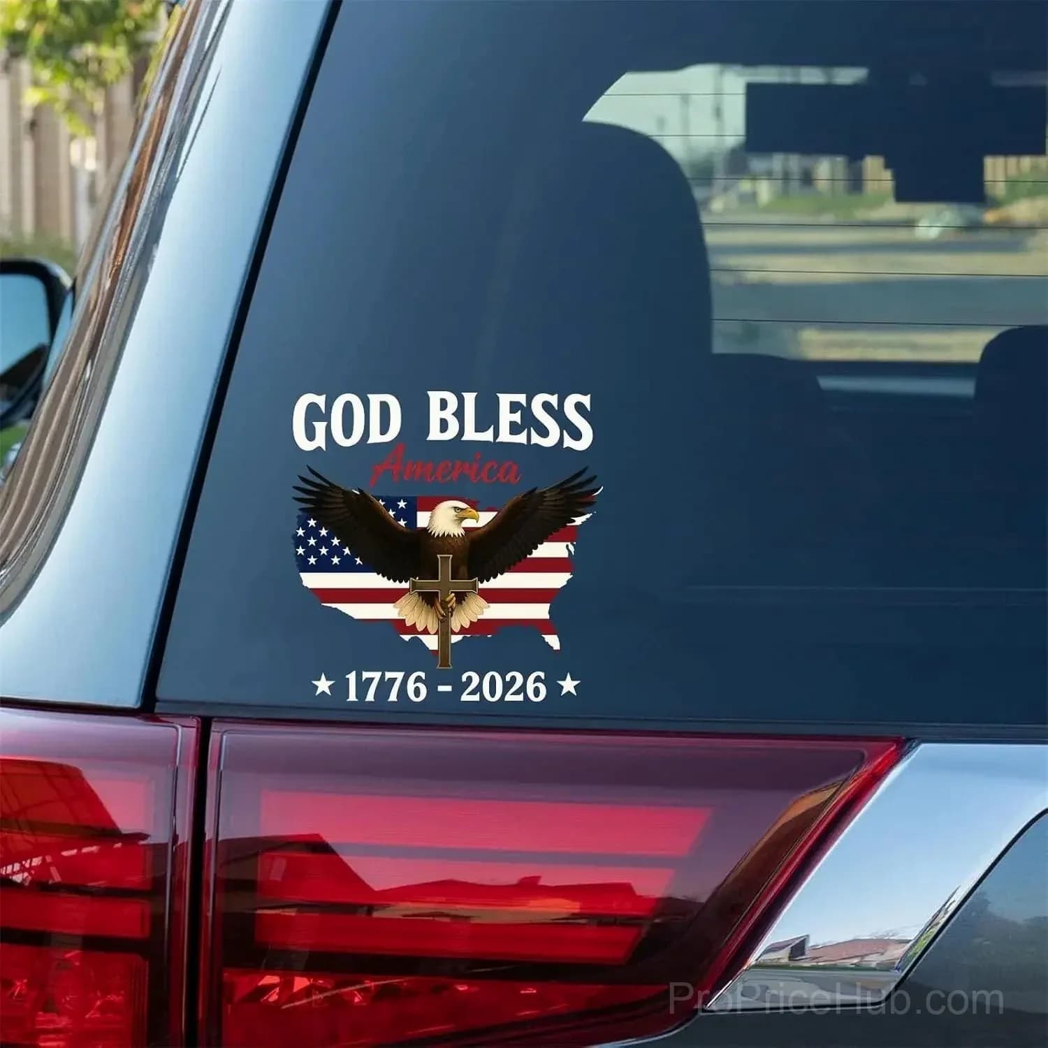 God Bless America 2026 Semicentennial Sticker Decal - View 7