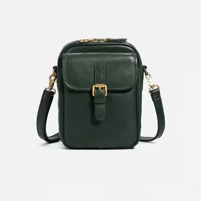 Brown Leather Crossbody Bag - View 15