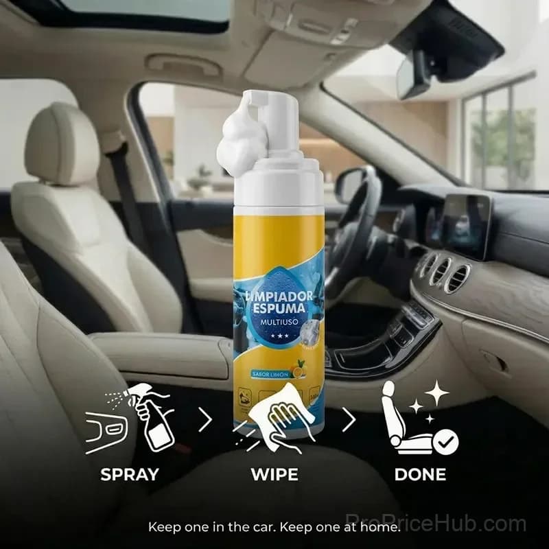4-in-1 Multi-Enzyme Foam Cleaner for Deep Cleaning Car, Kitchen, Bathroom & Sofa - View 1
