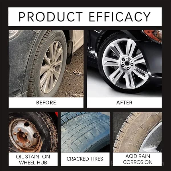 Tire & Wheel Cleaning and Refurbishing Wax - View 4