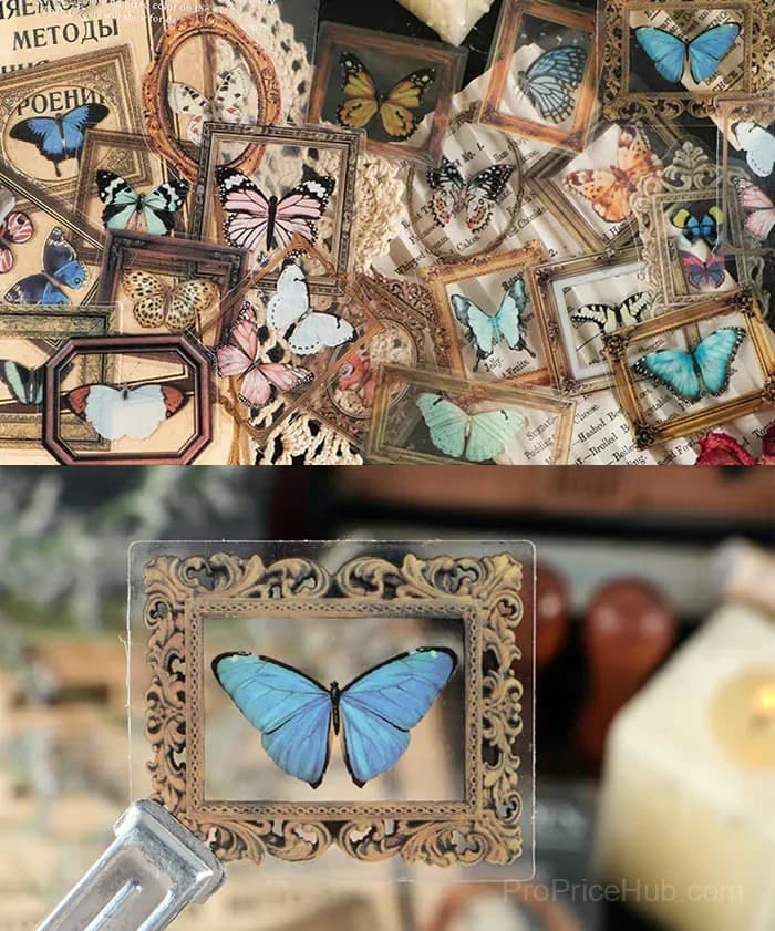 240 Pcs Memory Garden Series PET Stickers Set - View 8