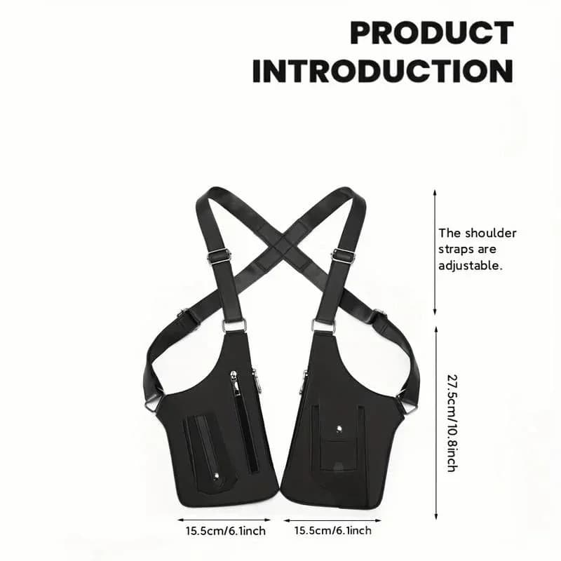Premium Leather Adjustable Underarm Shoulder Bag for Men - View 6