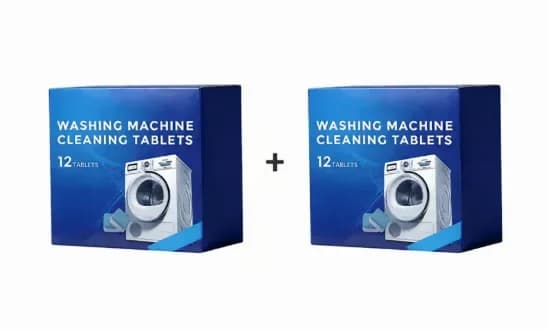 Washing Machine Deep Cleaner Tablets, 24 Count (2 Boxes) - View 1