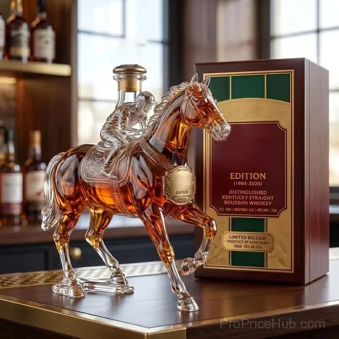 42nd Anniversary Limited Edition Bourbon Whiskey Decanter - View 1