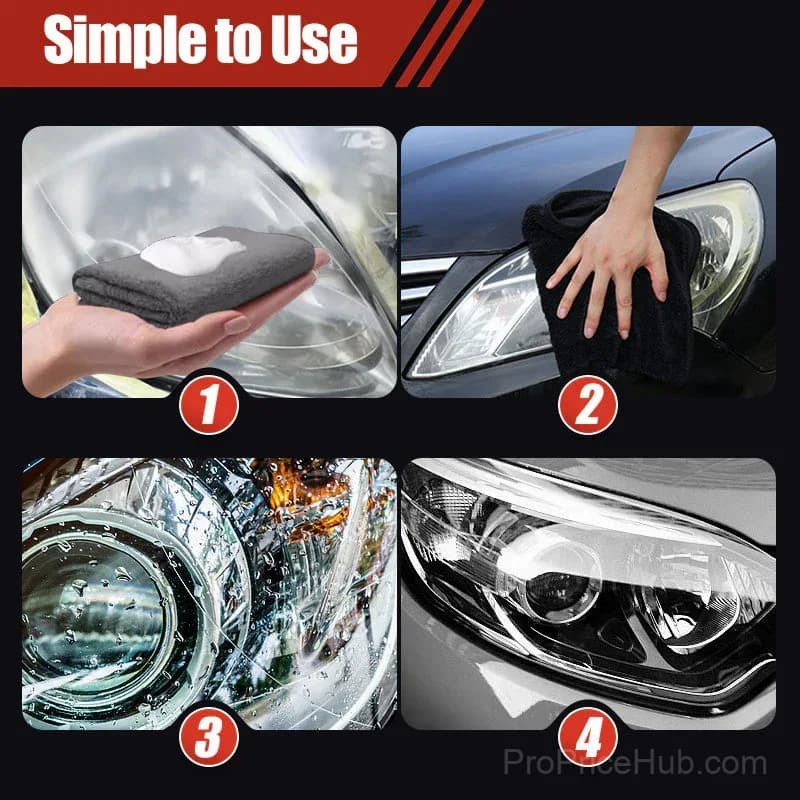 Car Headlight Restoration Kit – Restore Dull Lights - View 9
