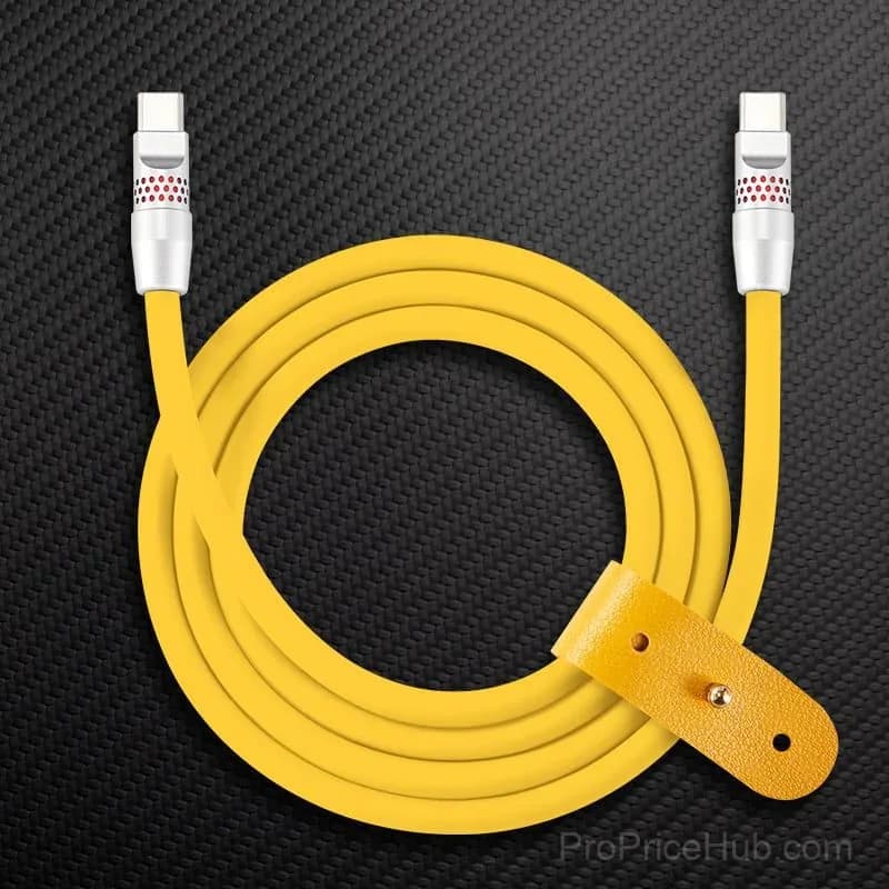100W Fast Charging Cable with RGB Glow - View 15