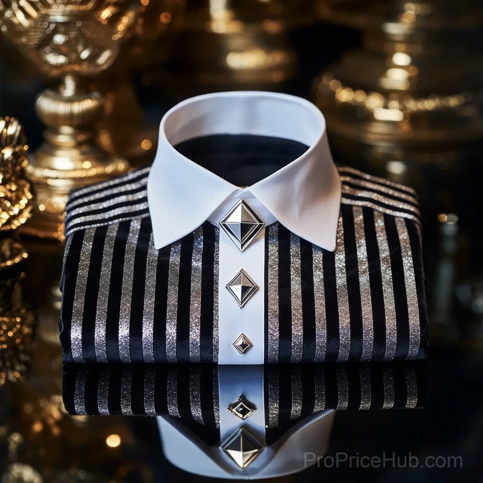 Classic Wrinkle-Resistant Long Sleeve Shirt - Formal & Casual - View 1