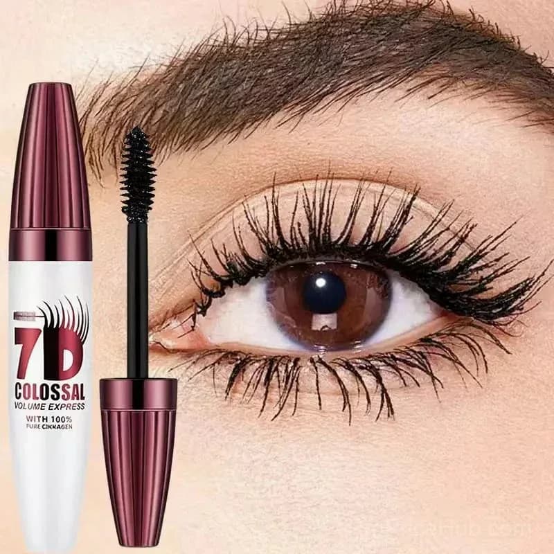 7D Waterproof Mascara – 24H Volume & Curl, Smudge-Proof - View 1
