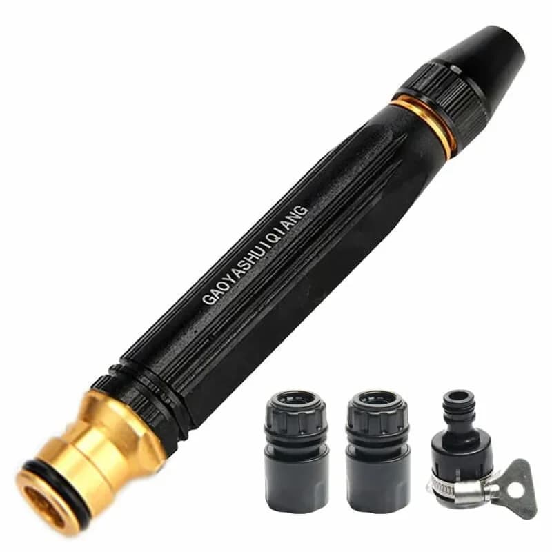 Heavy Duty Adjustable Twist Hose Jet Nozzle, Straight Plug, 2-Pack - View 5