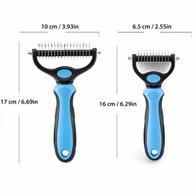 Pet Pro Small Pet Grooming Tool, Blue - View 3