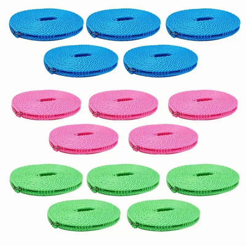 Portable Clothesline Set for Outdoor & Home, 3 Pack - View 4