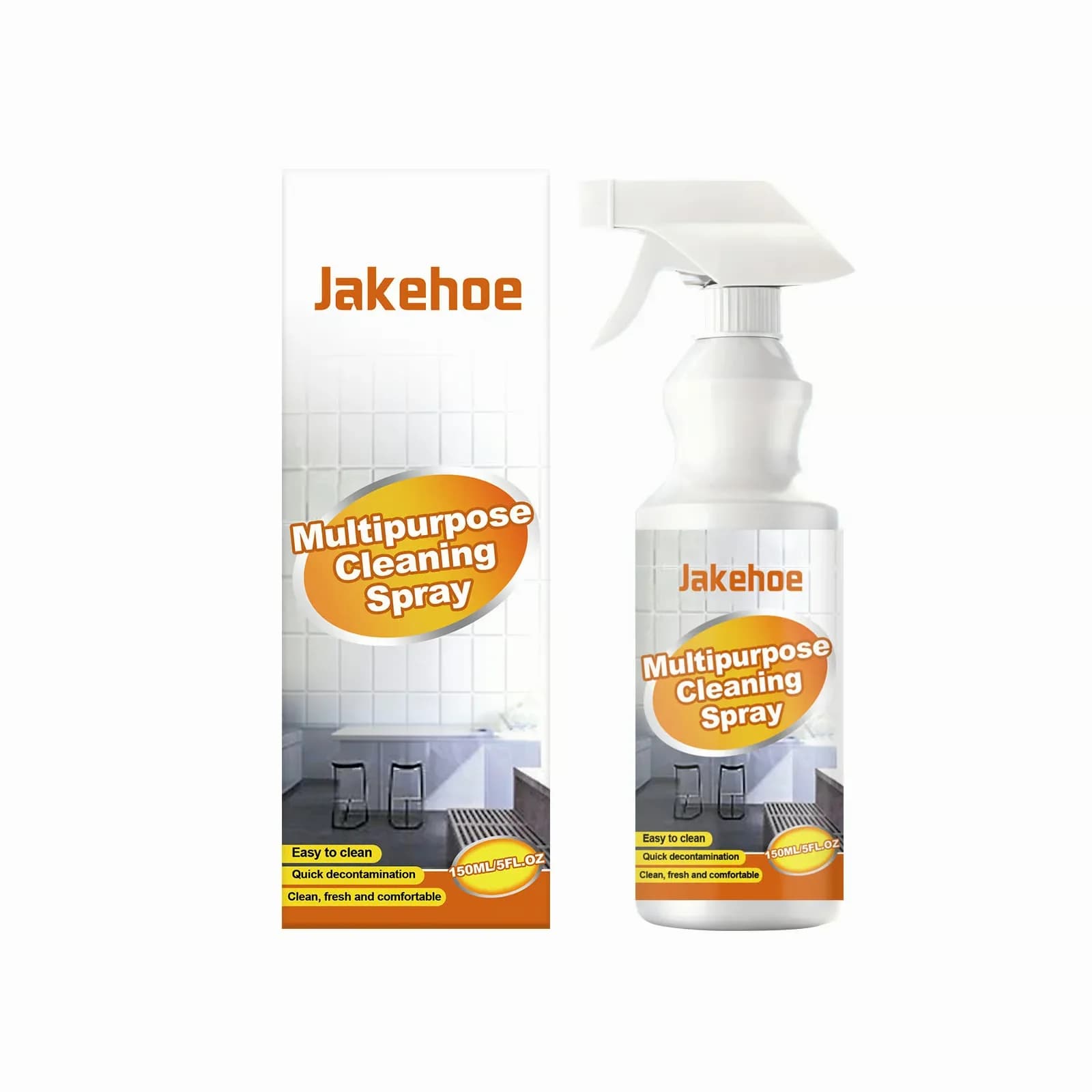 Heavy-Duty Kitchen Degreaser Cleaning Spray, 150ml - View 1