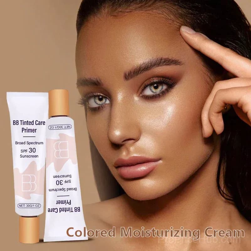 Moisturizing BB Cream Concealer SPF 30+ with Brush - View 2