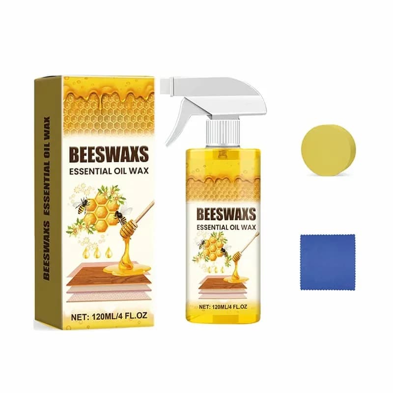 Beeswax Wood Polish Spray for Furniture, 1 Pc - View 1