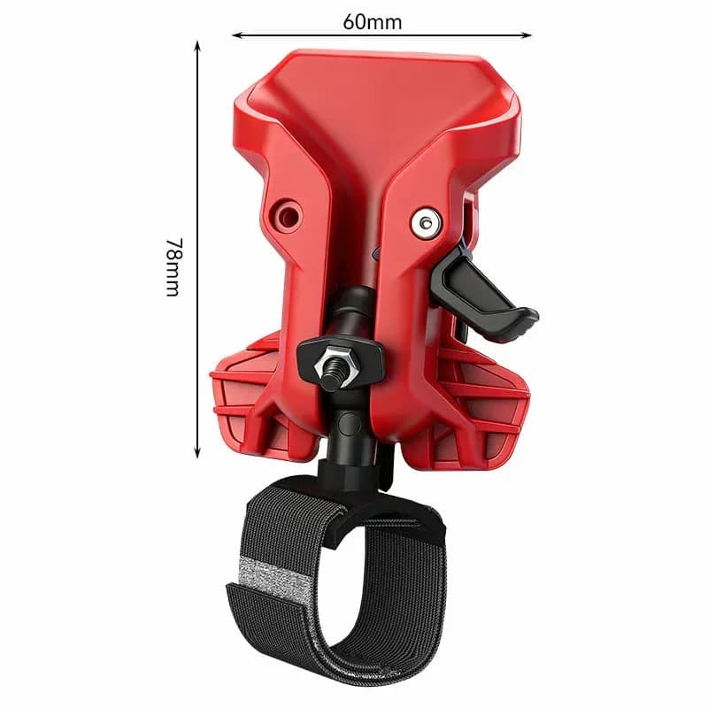 Portable Self-Locking Power Tool Holster, Red, 1 Pack - View 1