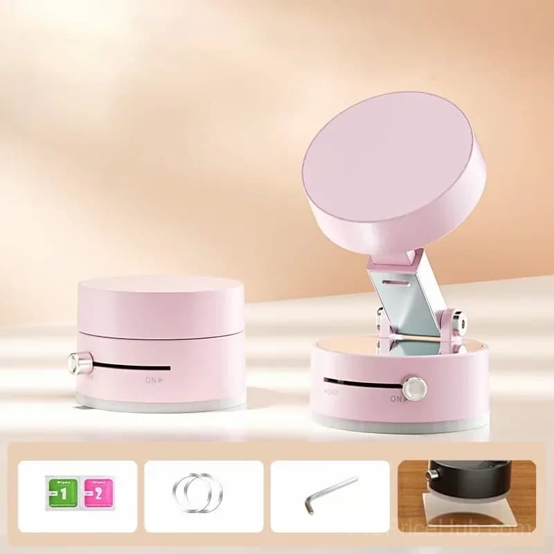 Black Vacuum Suction Magnetic Holder - View 7