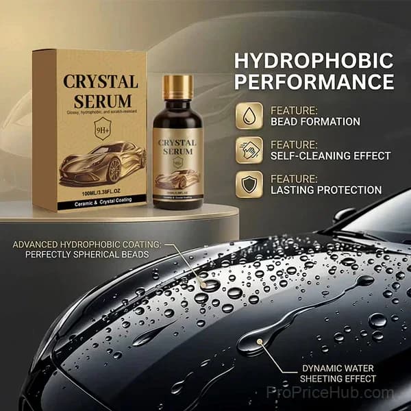 Ceramic Car Coating Kit – 9H+ Hardness, Deep Gloss & Hydrophobic, 5-Pack - View 1